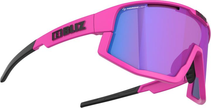 Actual product image Bliz Fusion Nano Optics Nordic Light (Matt Neon Pink, Pink, Black, Begonia, Violet w Blue Multi)