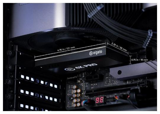Produktbild Elgato Game Capture 4K Pro (Xbox Series X, PS5, Switch, Mac, PC)