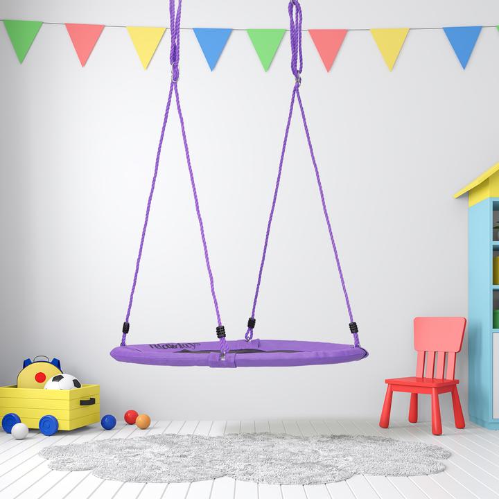 Actual product image Relaxdays Nest swing