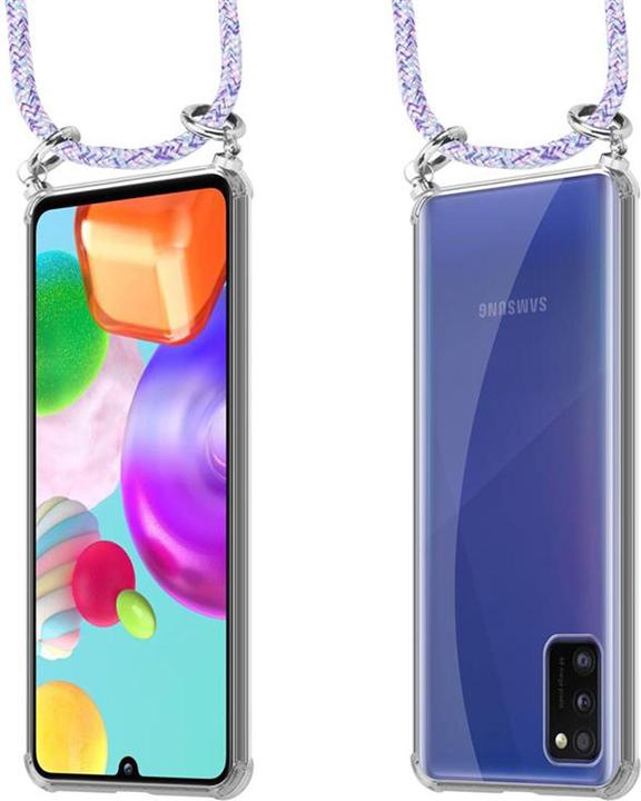 Produktbild Cadorabo TPU Handy Kette SILBER Cover