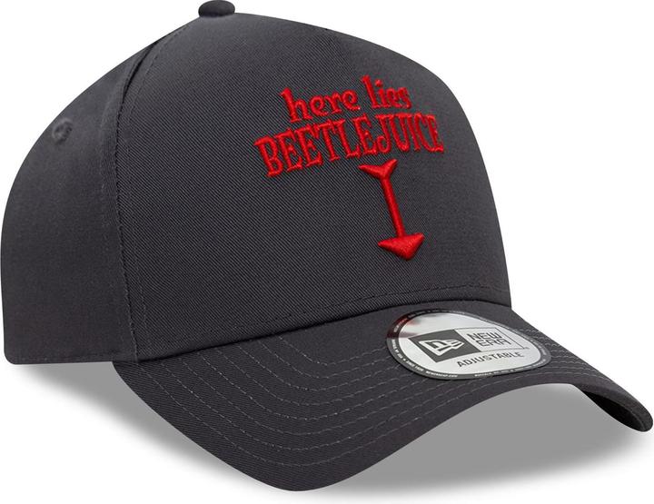 Actual product image New Era A-Frame Snapback Cap - HERE Beetlejuice charcoal (One size)