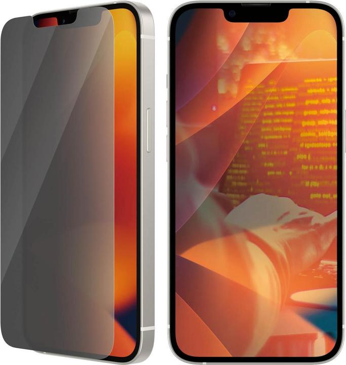Actual product image PanzerGlass Classic Fit Privacy (1 Piece, Apple iPhone 13 Pro, Apple iPhone 13, Apple iPhone 14)