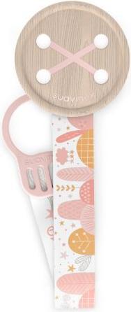 Image du produit Suavinex Attache-sucette/ruban Rêves rose