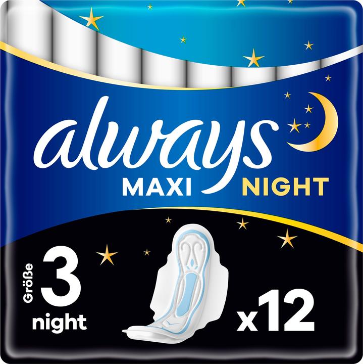 Always Maxi Night (12 x, Sanitary pads)