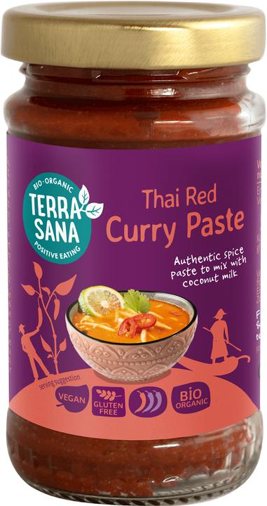Image du produit Terra Sana Thai Curry Paste Red Bio (120 g)