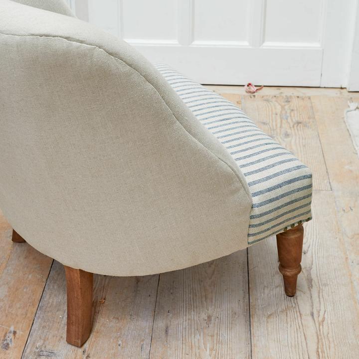 Produktbild Loberon Sessel Maplewood beige/grau