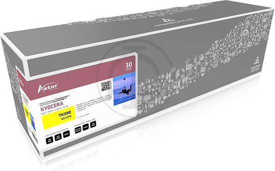 Actual product image Astar Yellow - compatible - toner cartridge - for Kyocera FS-C2026, FS-C2126 (Y)