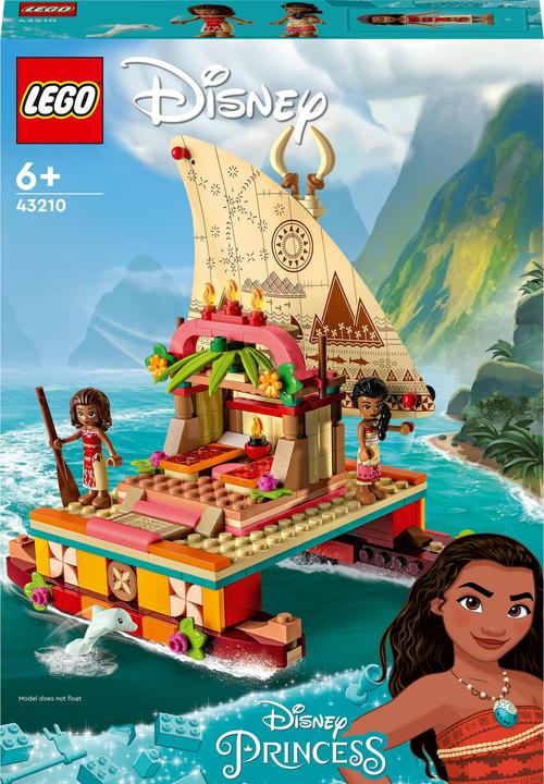 Image du produit LEGO 43210 Catamaran de Vaiana (43210, LEGO Disney)