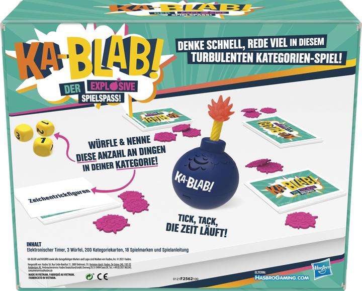Actual product image Hasbro Gaming Kablab (German)