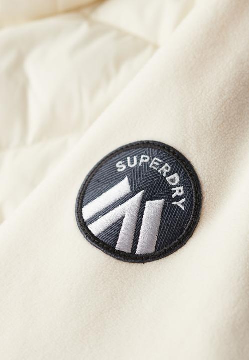 Produktbild Superdry Hooded Storm Fleece Jacket - Wit (16)