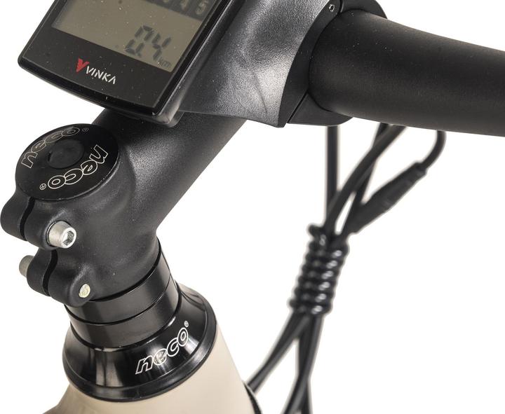 Actual product image Adore E-SUV 27.5" aluminium trekking bike STX-600 mid-motor 60NM / 15Ah Desert Sand matt (53 cm)