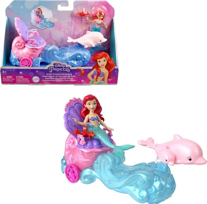 Actual product image Hasbro Ariel's Chariot Adventure