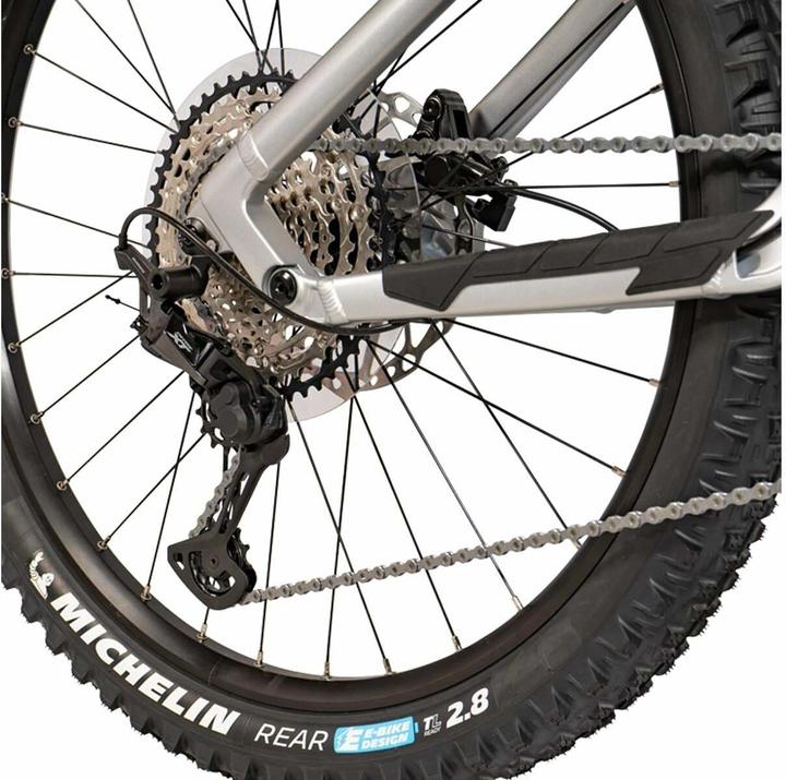 Actual product image Cilo E-mountain bike Diamondcross CXF°05+, silver, L (47 cm)