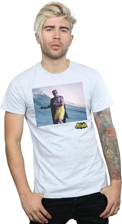Immagine prodotto Maglietta Batman Serie TV Uomo Surfing Logo (XXL)