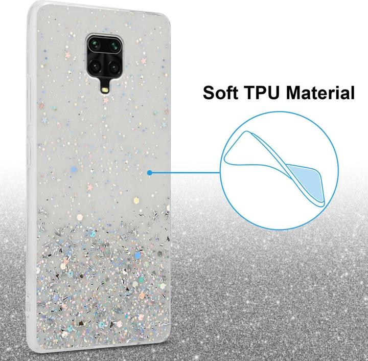 Image du produit Cadorabo Coque pour Xiaomi RedMi NOTE 9 PRO / NOTE 9S TPU funkelnder Glitter (Xiaomi Redmi Note 9 Pro, Xiaomi Redmi Note 9S)