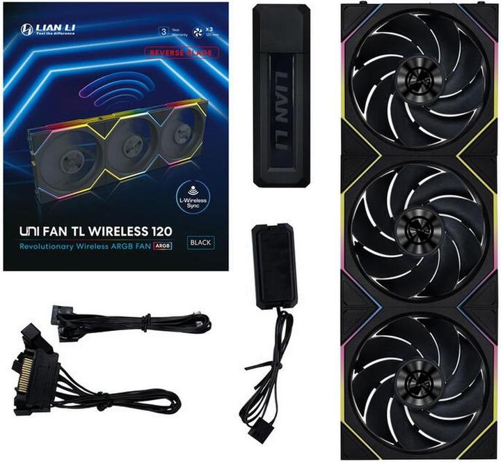 Produktbild Lian-Li UNI FAN TL Wireless Reverse Blade (120 mm, 1 x)