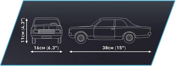 Actual product image Cobi Opel Rekord C-Black Widow
