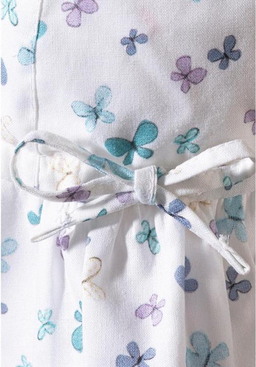Produktbild Sterntaler Sonnenhut mit Nackenschutz Schmetterlinge Weiss Gr. 51 (51)