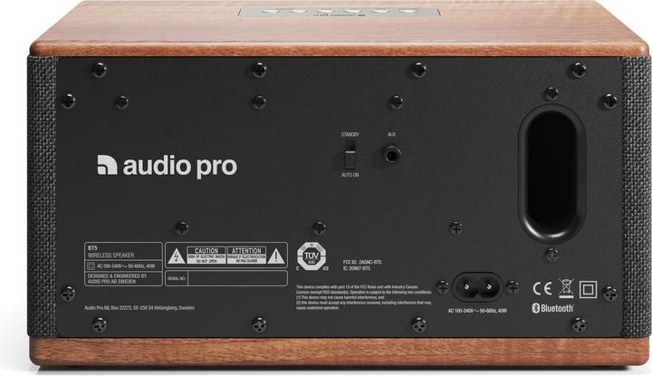 Actual product image Audio Pro BT5 (Electrical connection)