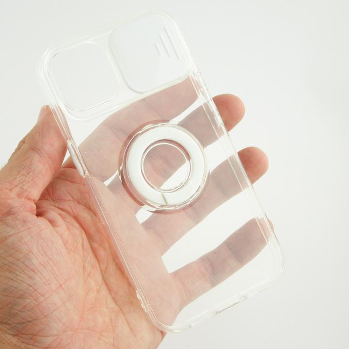 Actual product image PhoneLook Cover with camera slider and ring (Apple iPhone 13 mini)