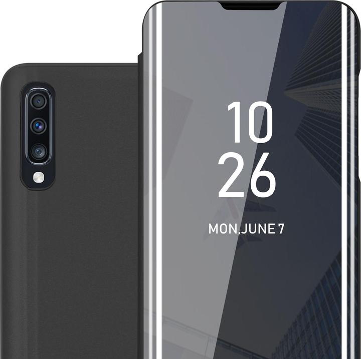 Actual product image Cadorabo Book Smart View Mirror Cover (Samsung Galaxy A70)