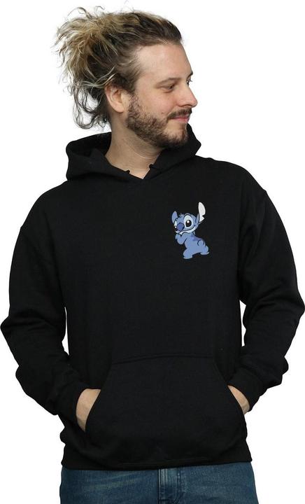 Produktbild Disney Lilo And Stitch Stitch Backside Breast Print Kapuzenpullover (XXL)