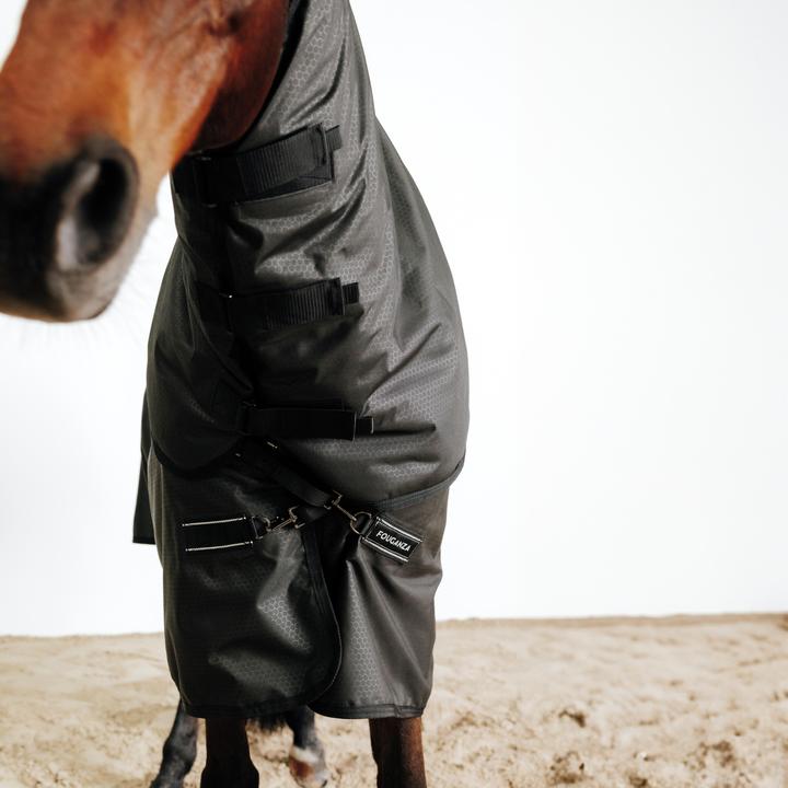 Produktbild Fouganza Halsteil Neckcover Allweather 200 Pferd schwarz