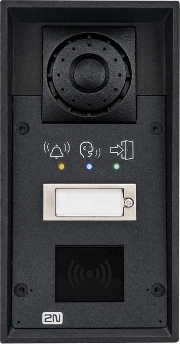 Immagine prodotto 2N Posto esterno IP Force - 1 pulsante, pittogramma, lettore (Ethernet, Cablato)
