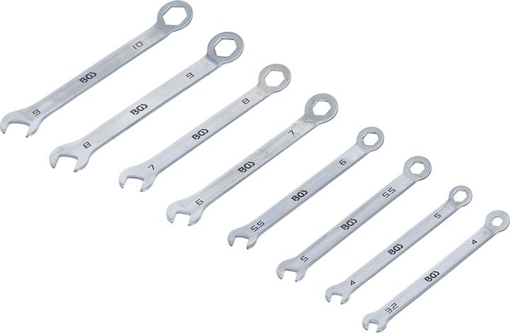 Produktbild BGS Maul-Ringschlüssel-Satz Mini-Ausführung SW 4 - 10 mm 8-tlg. (10 mm)