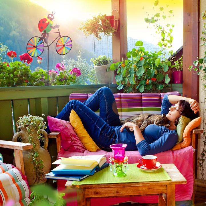 Produktbild Relaxdays Windrad Tier