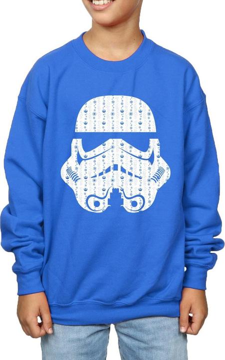 Immagine prodotto Star Wars Christmas Stormtrooper Helmet Felpa Ragazzi (116)