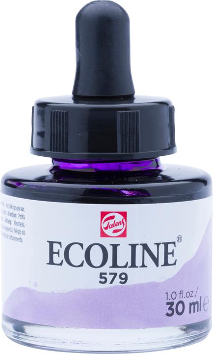 Actual product image Talens Opaque paint Ecoline (Purple Pastel, 30 ml)