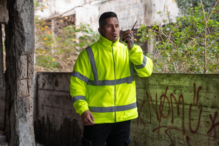 Produktbild Korntex Hi-Vis Fleece Jacke (S)