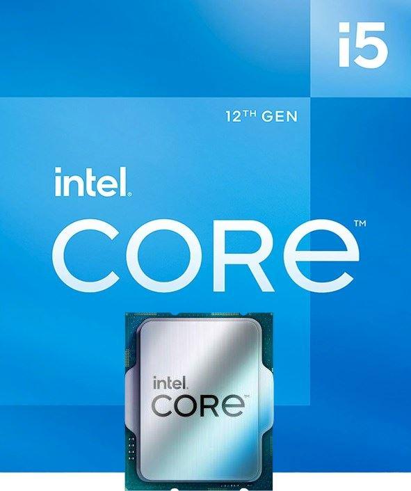 Actual product image Intel Core i5-12400 (LGA 1700, 2.50 GHz, 6 -Core)