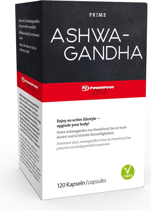 Immagine prodotto PowerFood One Ashwagandha (120 Cap) (120 Pezzo/i, Pillole, 96 g)