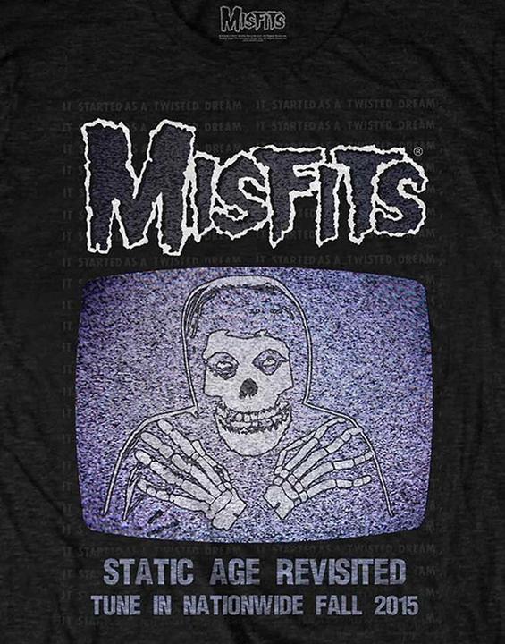 Image du produit Misfits Unisexe Adulte Static Cotton T-shirt (M)