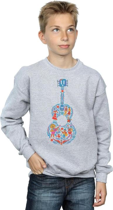 Immagine prodotto Disney Coco Guitar Pattern Felpa Ragazzi (128)