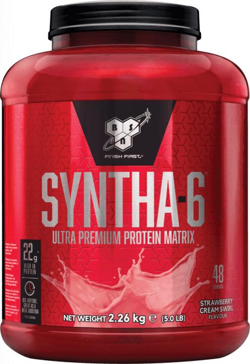 Image du produit BSN Syntha 6 (Tourbillon de crème à la fraise, 1 pcs, 2270 g)