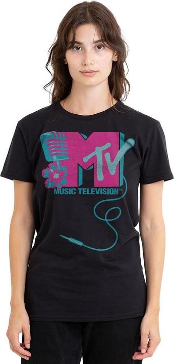 Immagine prodotto MTV Maglietta Logo Microfono Adulto Unisex (M)