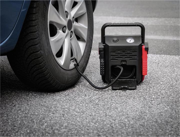 Actual product image APA Powerpack with compressor (600 A, 7000 mAh)