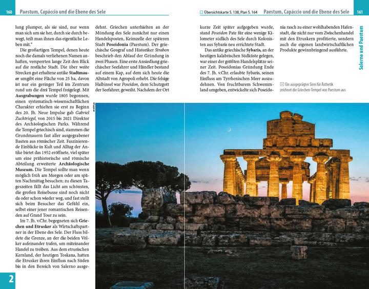 Produktbild Reiseführer Cilento und Amalfiküste (Deutsch, Peter Amann, 2024)