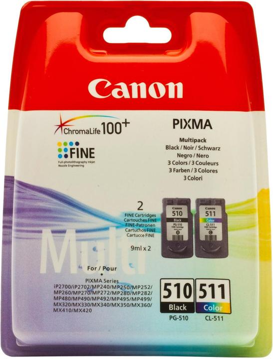 Produktbild Canon PG-510/CL-511 Multipack (Color, BK)