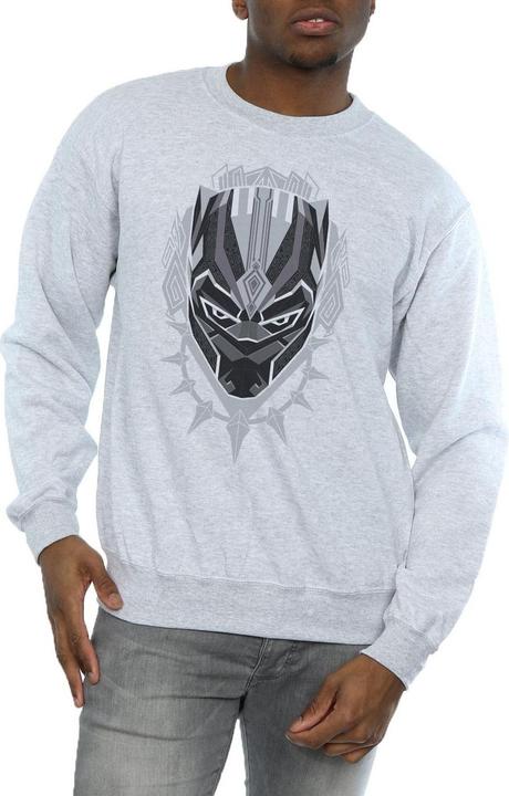 Produktbild Schwarzer Panther Kopf Baumwolle Sweatshirt (XXL)