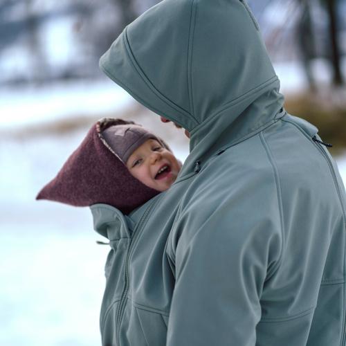 Image du produit Mamalila Softshell-Tragejacke für Männer Allrounder (S)