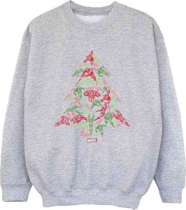 Avengers Christmas Tree Sweatshirt Jungen