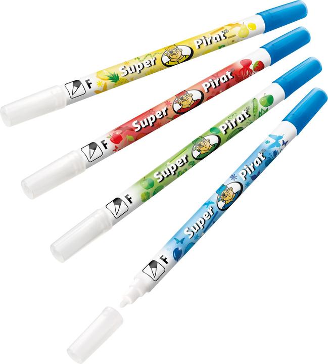 Actual product image Pelikan Ink eraser Super Pirate (White, Mixed colours, Blue, 50 x)