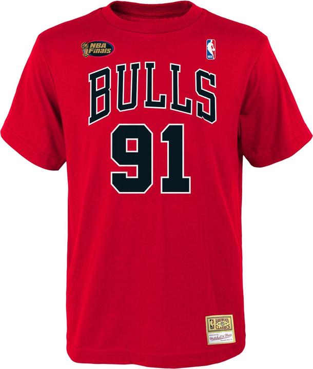 Produktbild Mitchell & Ness Chicago Bulls Dennis Rodman T-Shirt Herren (L)