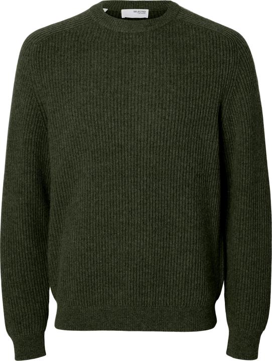Selected Homme Regular Fit Pullover mit Rundhalsausschnitt