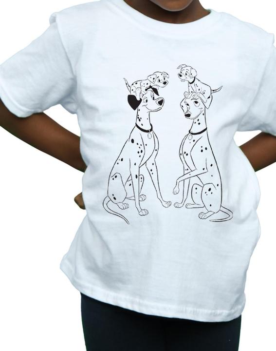 Immagine prodotto Disney 101 Dalmatians Family Maglietta Ragazze (140, 146)