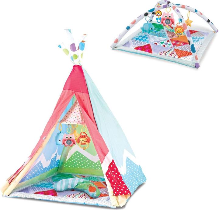 Image du produit Kikkaboo play arch 2 in 1 tepee